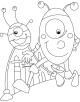 Alien Coloring Page