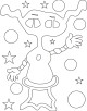 Alien Coloring Page