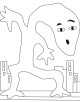 Alien Coloring Page