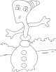 Alien Coloring Page