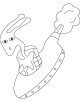 Alien Coloring Page