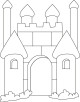 Castle Coloring Page
