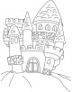 Castle Coloring Page
