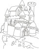 Castle Coloring Page