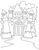 Castle Coloring Page