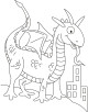 Dragon Coloring Page