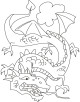 Dragon Coloring Page