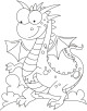 Dragon Coloring Page