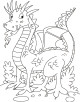 Dragon Coloring Page