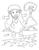 Sheep Coloring Page