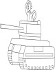 Tank Coloring Page
