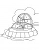 Printable hovercraft coloring page
