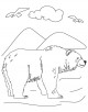Alabama State Coloring Page