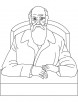 Charles Darwin coloring pages