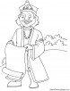 Emperor of India coloring page