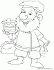 Happy birthday dwarf coloring pages