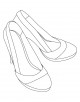 Shoes and Accessories coloring page