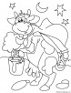 Princess of milk land coloring page | Download Free Princess of milk