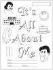 It is all about me-An activity book for beginning readers