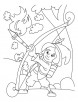 Archery Game coloring page