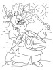 Vaisakhi festival coloring page