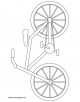 Bicycle Coloring Page