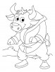 Mr Bison-KARATE CHAMPION coloring pages
