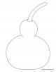 Bottle Gourd coloring page