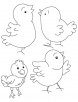 chick chick chick coloring page