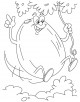 Chickoo Coloring Page