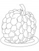 Sugar apple coloring pages