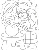 Devil Coloring Page Devil Coloring Page