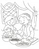 Eid Coloring Page