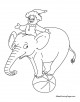 Circus Coloring Page