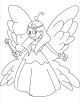 Fairy Coloring Page Fairy Coloring Page