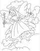 Fairy Coloring Page Fairy Coloring Page