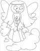 Fairy Coloring Page Fairy Coloring Page