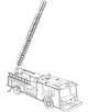 Fire Engine Coloring Page Fire Engine Coloring Page