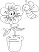 Bloom n honeybee coloring pages