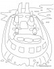 Hovercraft Coloring Page