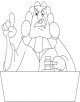 Our Helper Coloring Page Our Helper Coloring Page