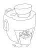 Juicer coloring page
