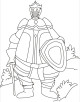 Knights Coloring Page Knights Coloring Page