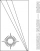 Australia-Oceania Flags Coloring Page