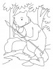 Rikki-Tikki-Tavi mongoose coloring pages