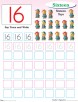 Numbers writing practice worksheet-16