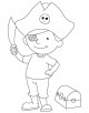 Pirates Coloring Page