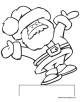 Santa Coloring Page Santa Coloring Page