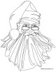 Santa Coloring Page Santa Coloring Page