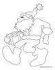 Santa Coloring Page Santa Coloring Page